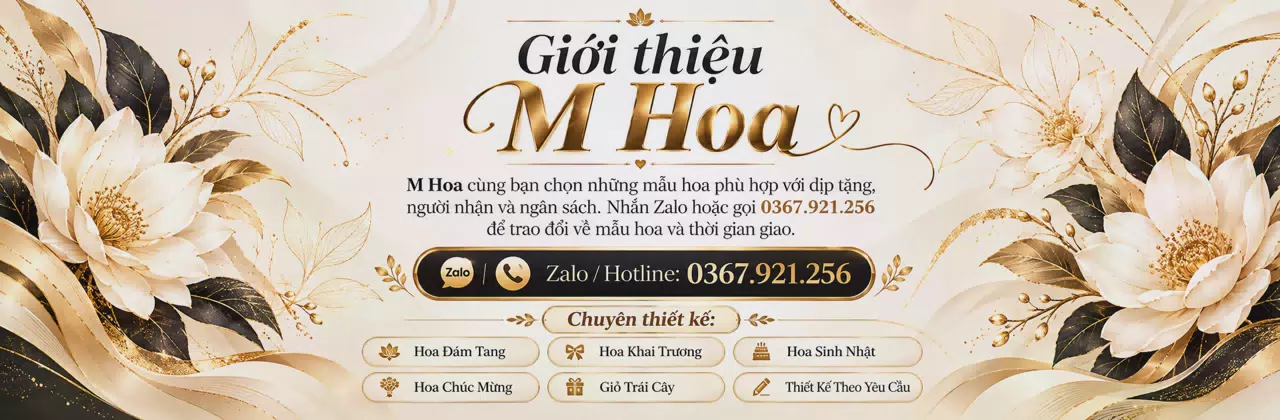 Ảnh bìa Shop hoa tươi Xã Tân Hưng Đồng Nai - Từ lời nhắn đến món hoa vừa ý